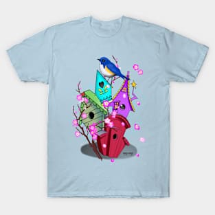 Birdhouses T-Shirt